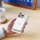 7. Tech-Protect LifeMag PB10 Powerbank mit MagSafe 5000 mAh 15 W USB-C-Anschluss – weiß + USB-C-Kabel