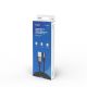 4. SAVIO Magnetkabel USB – USB Typ C, Micro und Lightning, 1 m, Schwarz CL-152