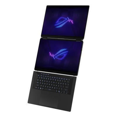 9. ASUS ROG Zephyrus Duo 16 GX651AX-U9322X Ultra 9 386H 2x16,0" 3K Touch OLED 120Hz 1100nits AG 32GB LPDDR5X SSD2TB GeForce RTX 5090 24GB CAM1080p + IR 90Whs W11Pro Aluminium Stellar Gray