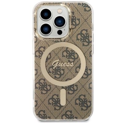 2. Guess GUHMP14LH4STW iPhone 14 Pro 6.1" braun/braun Hardcase 4G MagSafe