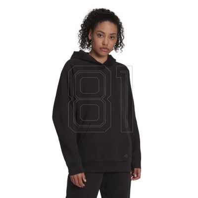 2. Adidas Fleece Boyfriend Hoodie W HC8823 in allen Größen
