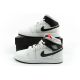 10. Nike Air Jordan 1 Damen-Sneaker, modische High-Top-Sportschuhe, weiß/schwarz