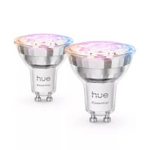 Philips Hue White and Color Ambiance Essential GU10 – Intelligenter Spot – 345 lm – 4,7 W – 2 Stück