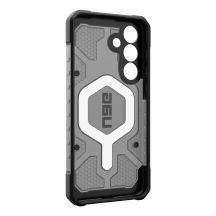 UAG Pathfinder Clear Magnet - Schutzhülle für Samsung Galaxy S25 FE mit integriertem Magnetmodul (aschgrau/schwarz)