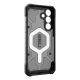UAG Pathfinder Clear Magnet - Schutzhülle für Samsung Galaxy S25 FE mit integriertem Magnetmodul (aschgrau/schwarz)