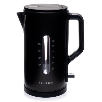 5. Kohersen Modern Matt A451 Wasserkocher, 3000 W, Schwarz