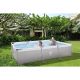 12. Rechteckiger Rahmenpool mit leistungsstarker Filterpumpe 300 x 207 x 66 cm 17771EU