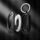 5. Tech-Protect Rough Pro Schutzhülle für Apple AirTag 1/2 mit Ring – Schwarz