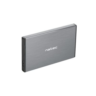 7. NATEC Rhino Go NKZ-1281 Festplattengehäuse (2,5"; USB 3.0; Aluminium; Grau)