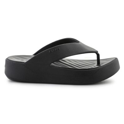 7. Crocs Getaway Platform Flip Schwarz W 209410-001