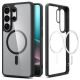 2. Spigen Ultra Hybrid Mag MagSafe Hülle für Samsung Galaxy S26 Ultra – Transparent Schwarz