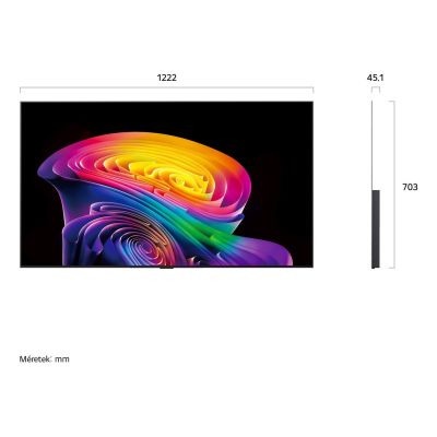 5. LG OLED 4K evo AI C6 Fernseher | OLED55C61LA | 55 | Smart-TV | webOS | UHD | Schwarz