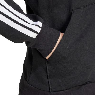 7. adidas Essentials 3-Streifen-Kapuzenpullover mit durchgehendem Reißverschluss W JE1283