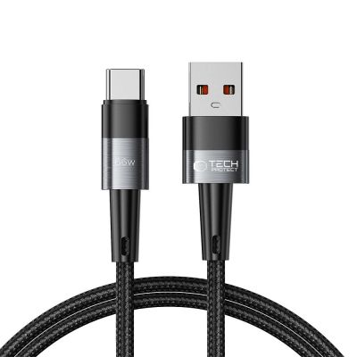Tech-Protect UltraBoost USB-C / USB-C-Kabel 66W 6A 1m - grau