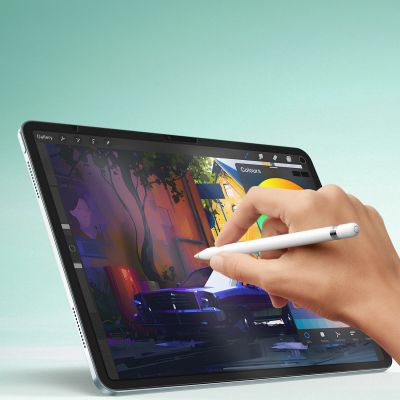 5. Dux Ducis Naad Paperlike Matte Displayschutzfolie für iPad Air 13" (2024/2025) – mit schwarzem Rahmen