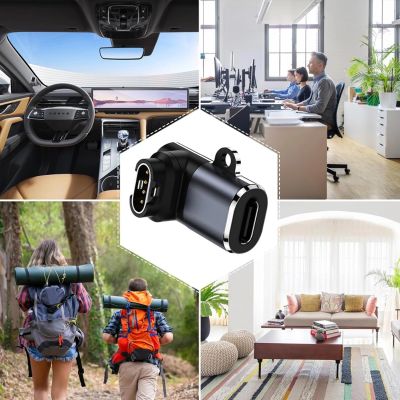 6. Wozinsky WAYGS1 USB-C-Adapter für Garmin Smartwatch - Grau