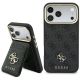 Guess 4G Hülle mit MagSafe-Portemonnaie für iPhone 18 Pro Max / 17 Pro Max – Schwarz