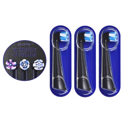 18. Oral-B iO9 Schwarze elektrische Zahnbürste + 2 Bürstenköpfe