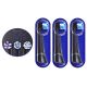 18. Oral-B iO9 Schwarze elektrische Zahnbürste + 2 Bürstenköpfe