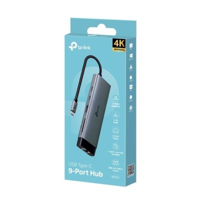 4. TP-Link UH9120C Hubs und Konzentratoren USB 3.2 Gen 1 (3.1 Gen 1) Typ-C 5000 Mbit/s