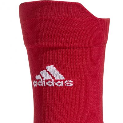 4. Adidas Alphaskin Traxion Crew Ultralight Socken Rot CV7678