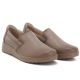 5. Damen-Keilsandalen aus Leder zum Hineinschlüpfen, beige, Potocki JE19505