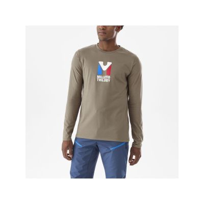 4. MILLET M CHAMONIX TRI TS LS T-Shirt braun
