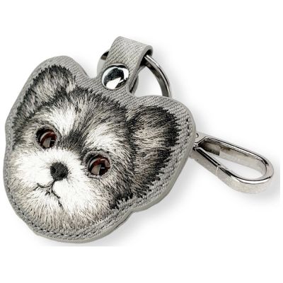 3. Nimmy New Big Eyed Pet 2.0 Hunde-Tracker-Hülle - Grau