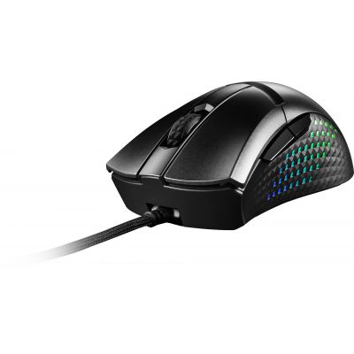 6. MSI CLUTCH GM51 LEICHTE KABELLOSE Gaming-Maus, rechte Seite, RF Wireless + Bluetooth + USB Typ-C, optisch, 26000 DPI