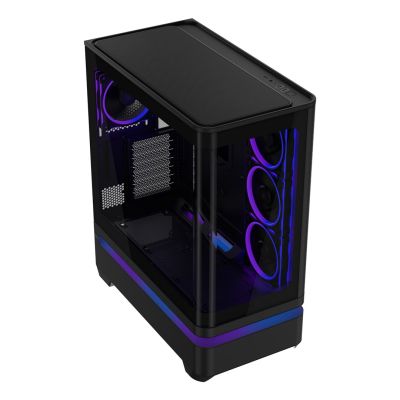 4. ASUS PRIME AP304 TG ARGB SCHWARZES Gehäuse