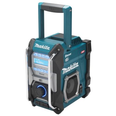 Makita MR004G Arbeitsplatzradio, analog und digital, Schwarz, Grün