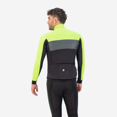 4. Rogelli Winterjacke ATTQ schwarz-fluoreszierend L
