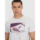 4. Herren-T-Shirt mit Aufdruck, regulär, Größe 4F 4FRSS25TTSHM2980-27M