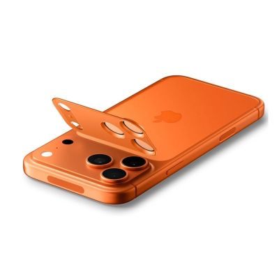 4. Spigen Optik Pro XL Kameralinsenglas für iPhone 17 Pro – Orange