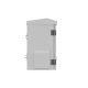 5. Wandregalschrank 10" HERMETISCH IP55 WAND-/STANGENMONTAGE 320X220X400 GRAU LANBERG (MONTIERT)