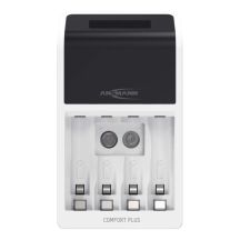 Ansmann Comfort Plus Ladegerät mit 4x AA2100 Akkus 1001-0094-01