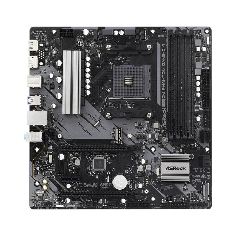 18. Asrock B550M PHANTOM GAMING 4 Mainboard