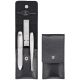3. ZWILLING 97119-004-0 Twinox Maniküre-Set – Schwarzes Lederetui, 3-teilig