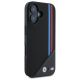 4. BMW M Meshed Tricolor Stripes MagSafe Case für iPhone 16 - Schwarz