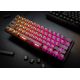 6. Ducky One 3 Aura Mini-Tastatur Gaming USB QWERTY Amerikanisches/Internationales Layout Schwarz
