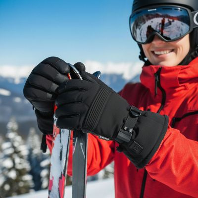 10. Meteor Alpora S Winterhandschuhe schwarz