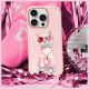 8. Nimmy Glasses Cool Cat Hülle für iPhone 16 Pro Max - Rosa