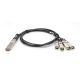 3. Digitus 40G QSFP+ auf 4 x SFP+ Direktanschlusskabel 2 m