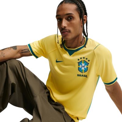 4. Nike Brasilien 2026 Stadion Heimtrikot Herren Gelb IF7054 724