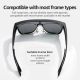 5. Rockbros SP304 Polarisierte Radsportbrille - Schwarz