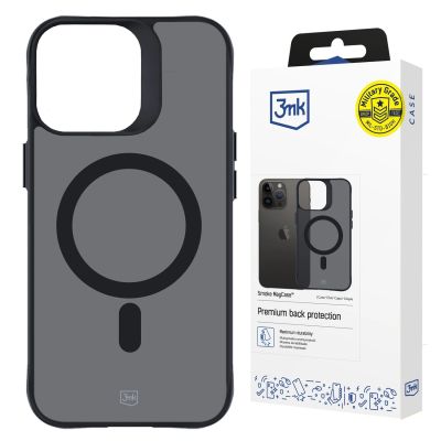 16. 3mk Smoke MagCase Hülle mit MagSafe für iPhone 14 Pro – durchscheinend