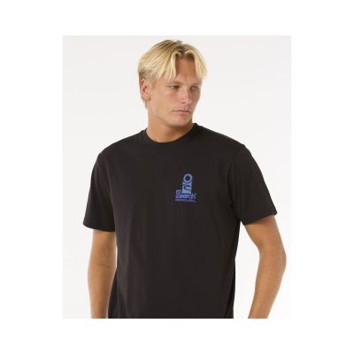 2. RIP CURL Vaporcool Search Stack Tee Schwarz