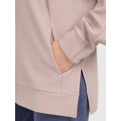 5. Damen-Sweatshirt 4F Yoga und Pilates 4FWAW25TFSWF589-83S