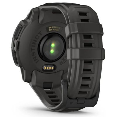 21. Garmin Instinct E 2,29 cm (0,9") MIP 45 mm Digital 176 x 176 px Schwarz GPS