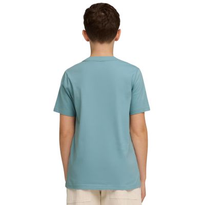 4. Puma ESS Small No. 1 Logo Centered Tee für Kinder Blau 692975 47